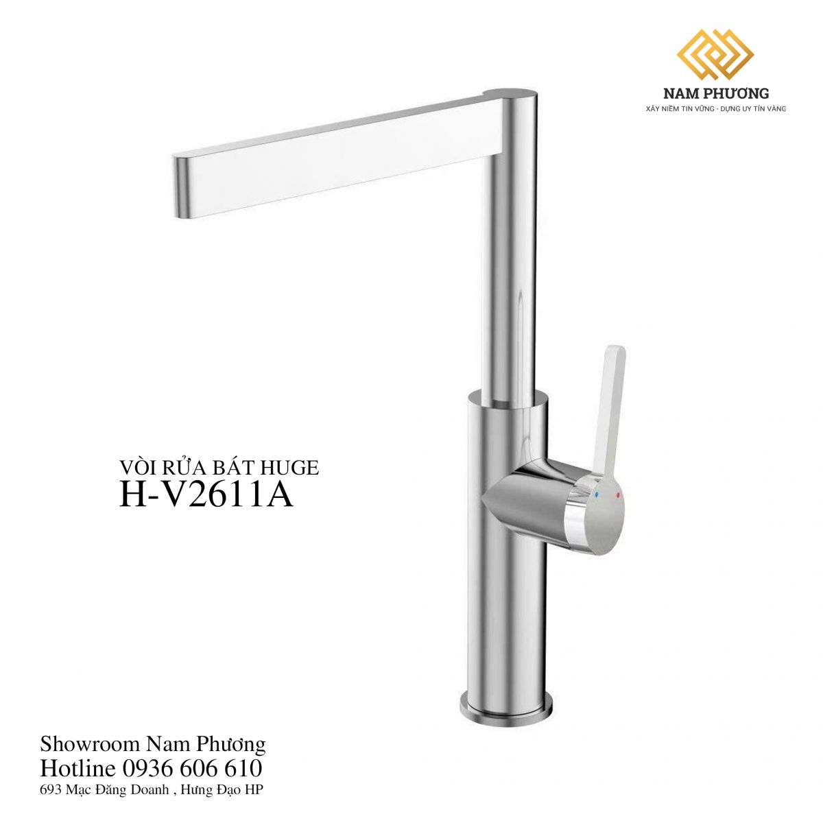 VÒI RỬA BÁT HUGE H-V2611A