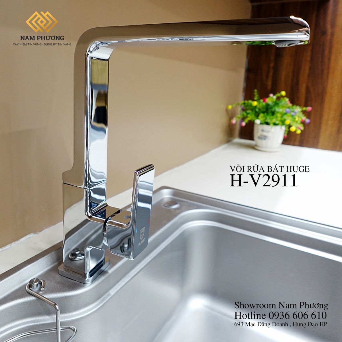 VÒI RỬA BÁT HUGE H-V2911
