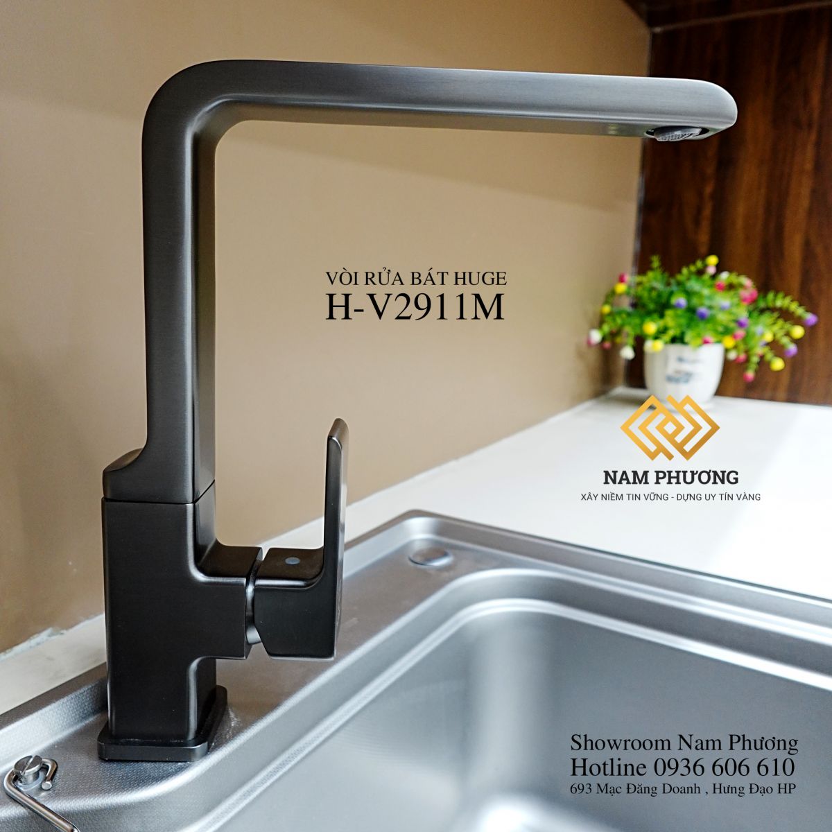 VÒI RỬA BÁT HUGE H-V2911M