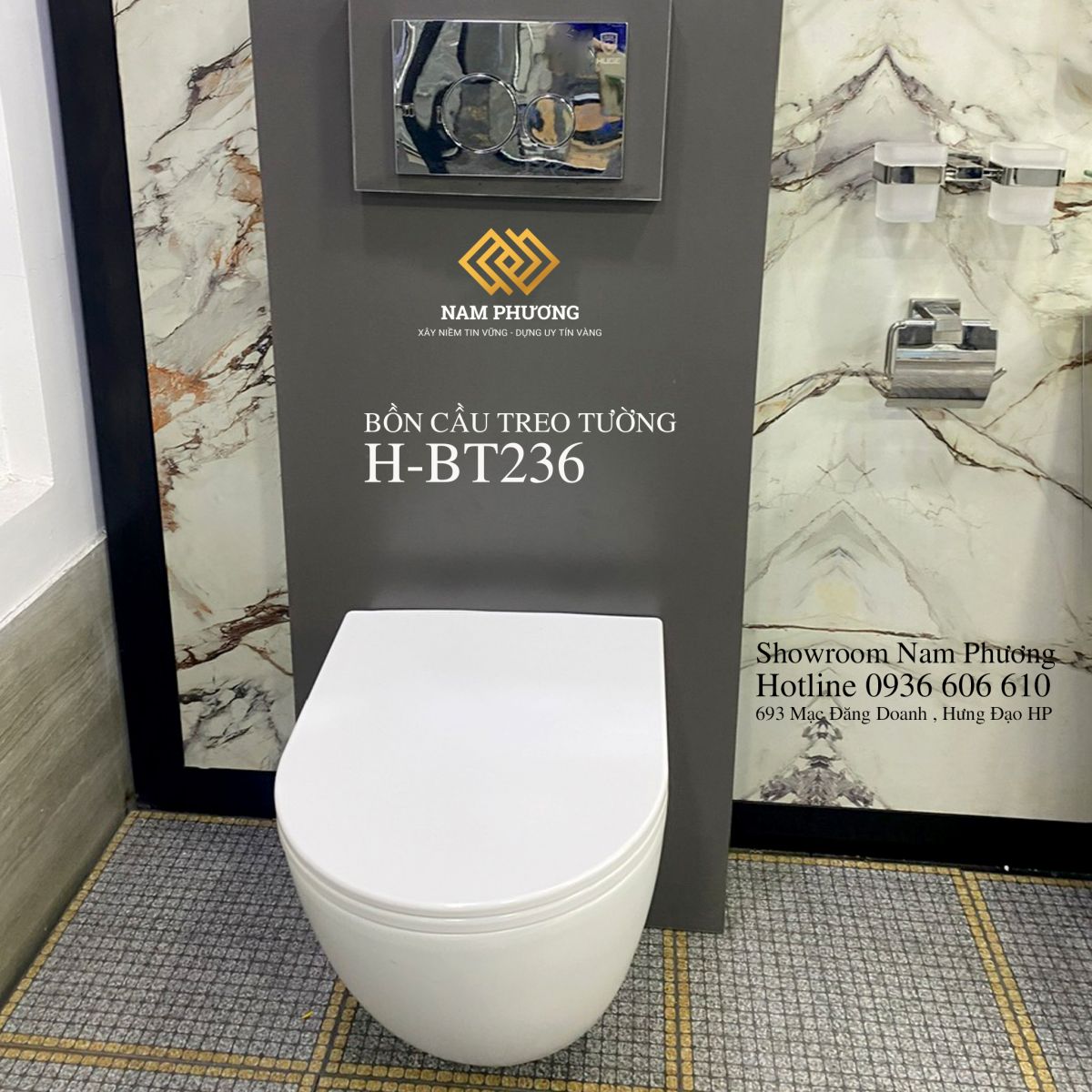 BỒN CẦU TREO TƯỜNG H-BT236