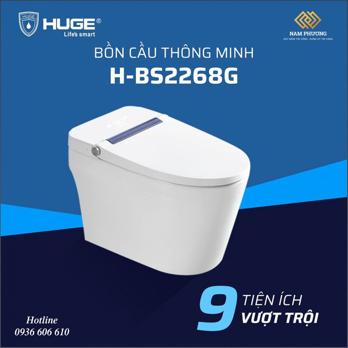 BỒN CẦU THÔNG MINH H-BS2268G