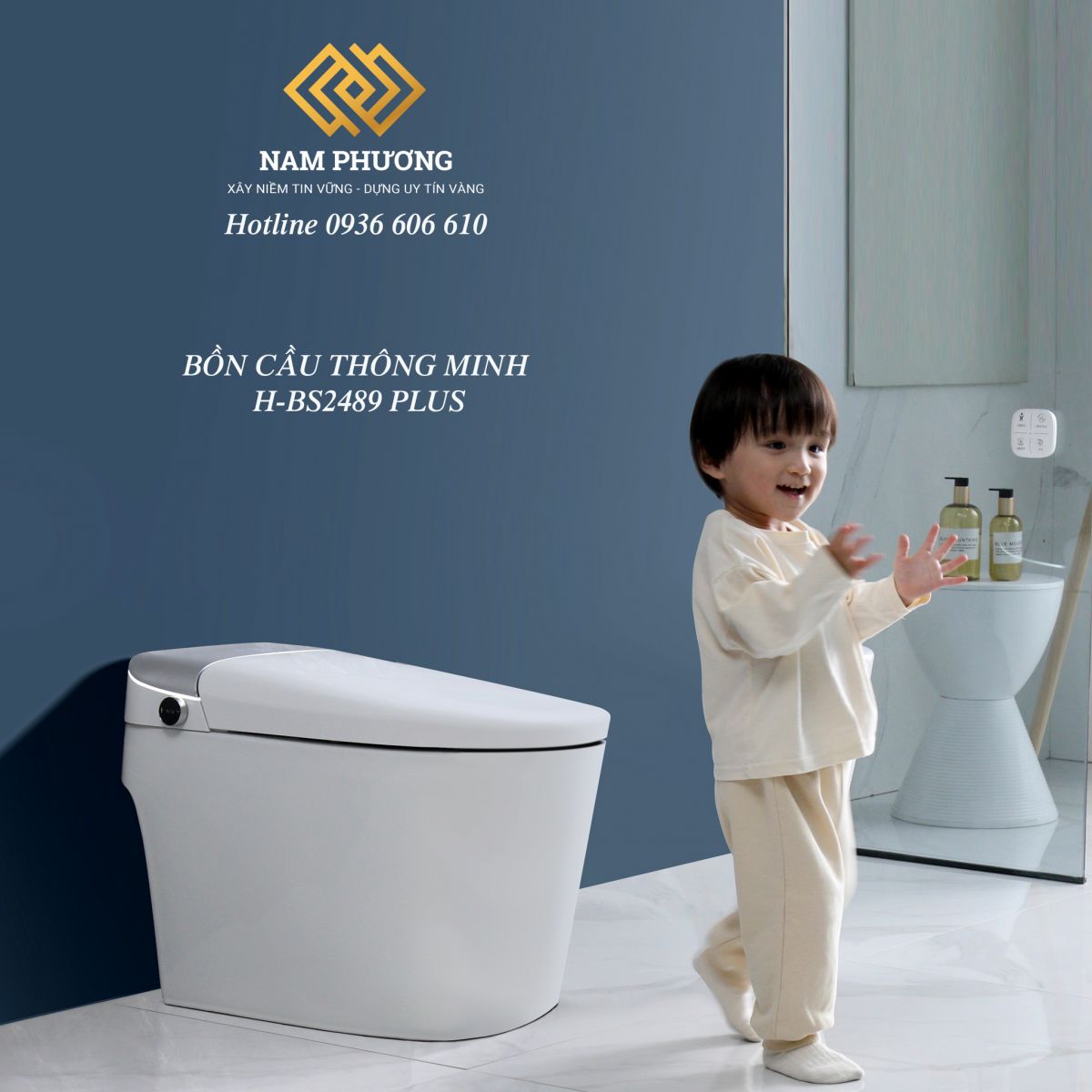 BỒN CẦU THÔNG MINH H-BS2489 PLUS