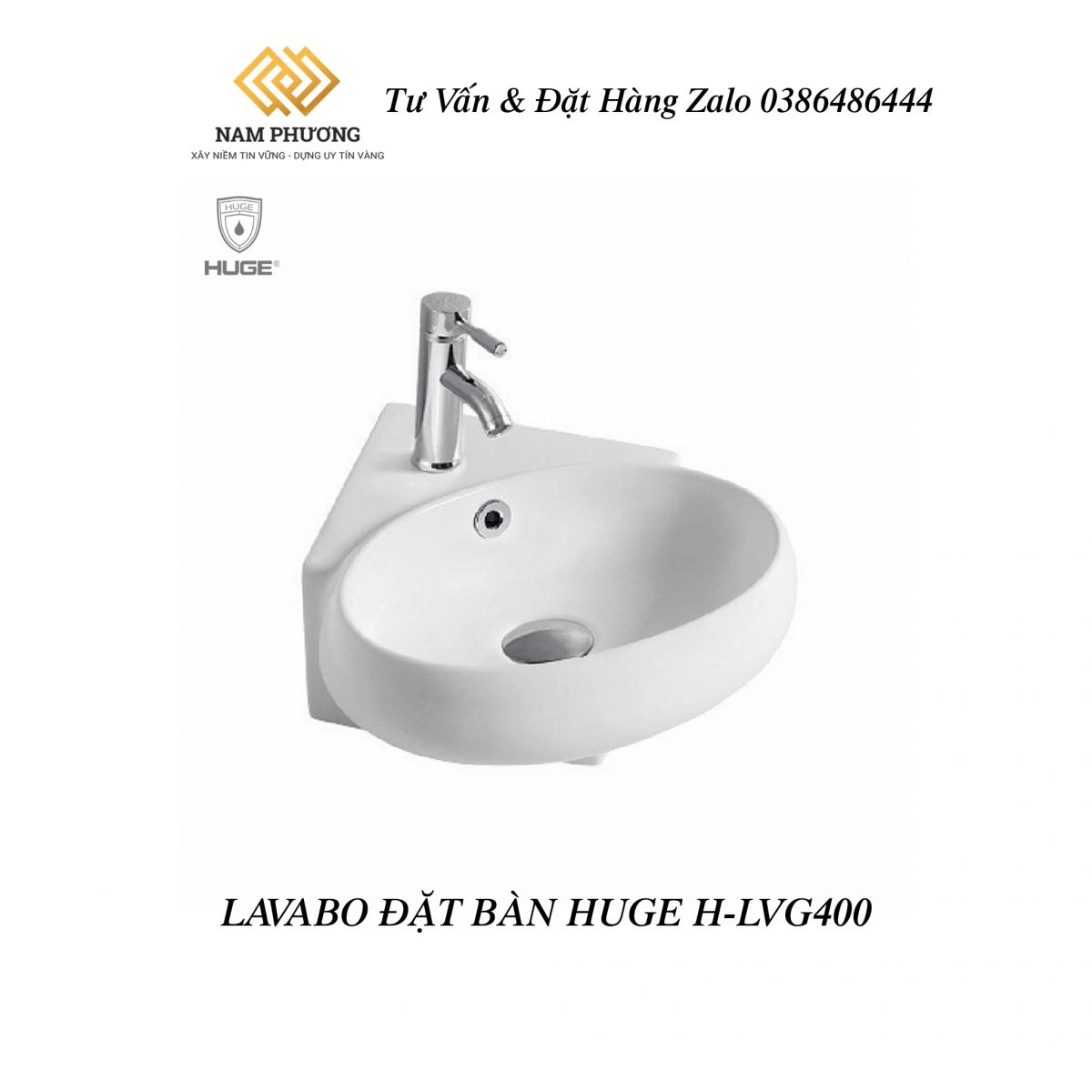 LAVABO ĐẶT BÀN H-LVG400