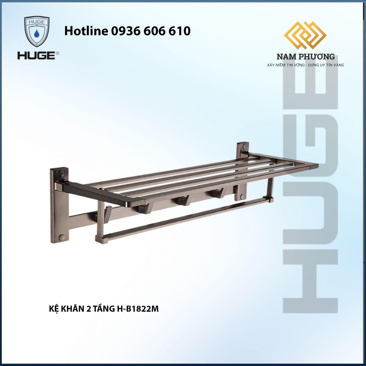 KỆ KHĂN 2 TẦNG H-B1822M