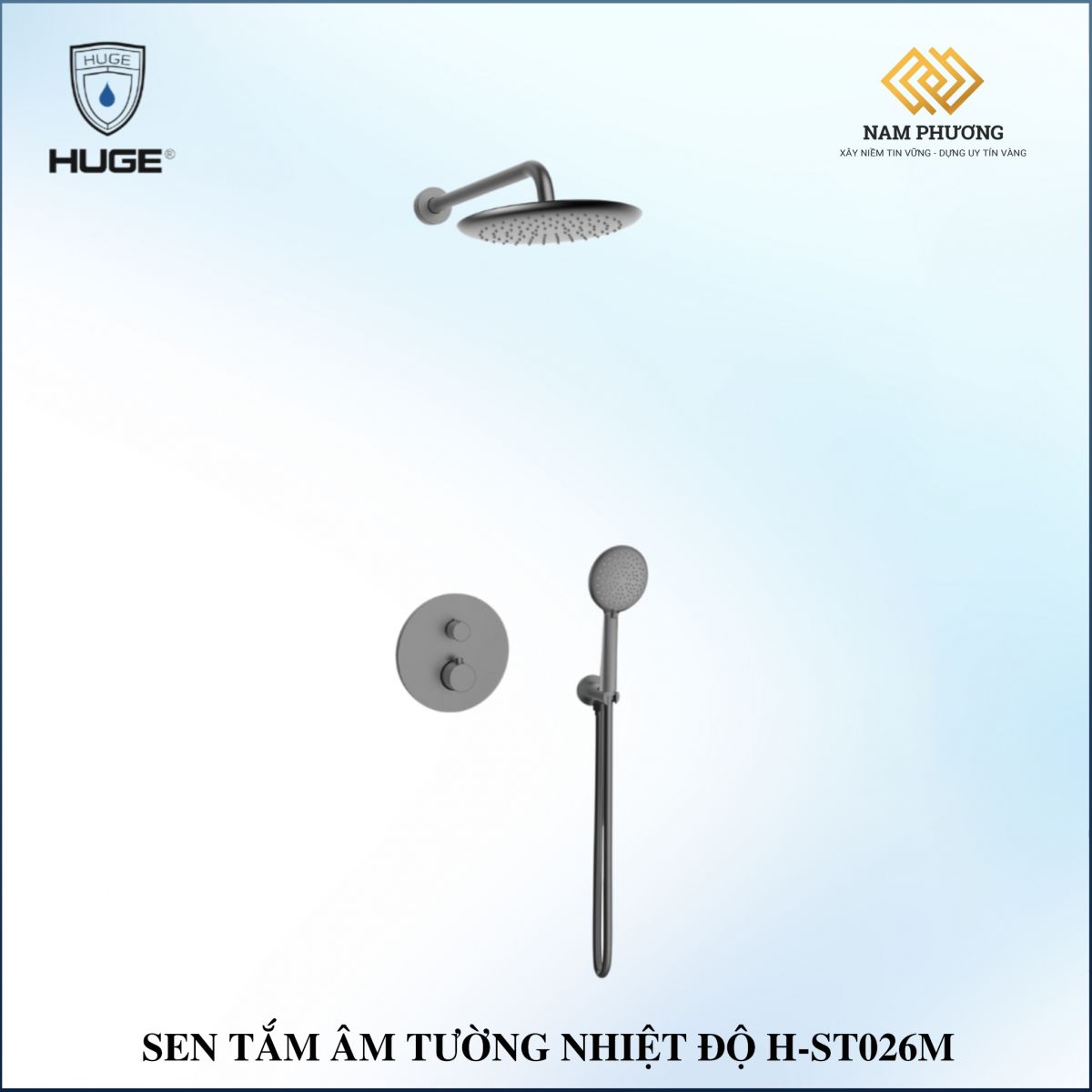 SEN TẮM ÂM TƯỜNG NHIỆT ĐỘ H-ST026M