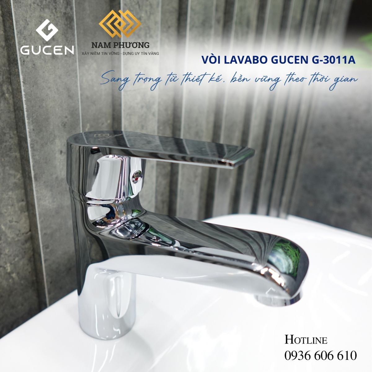VÒI LAVABO GUCEN G-3011A