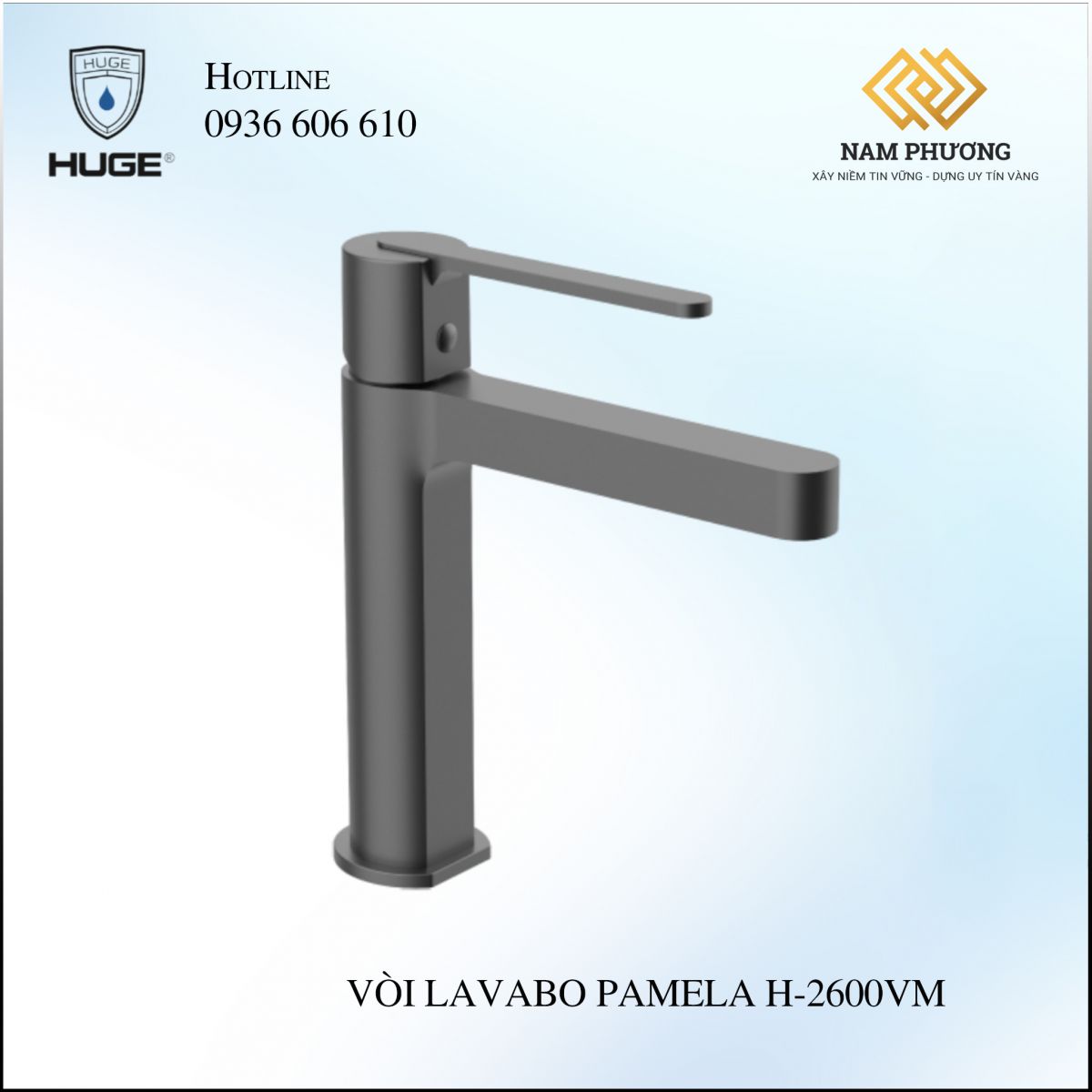 VÒI LAVABO ELEGANT SERIES H-2600VM