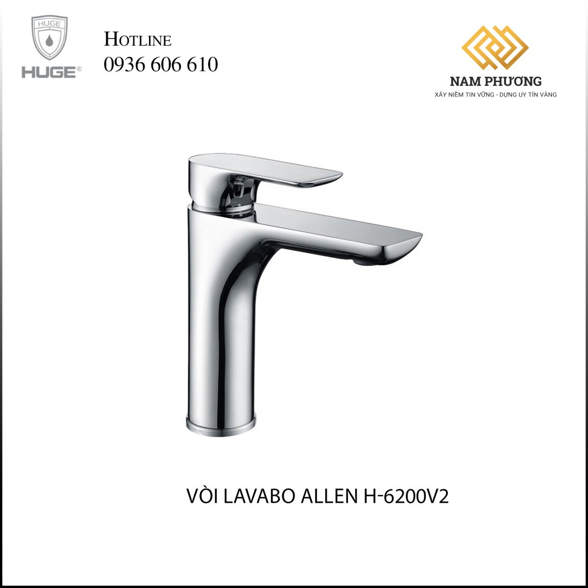 VÒI LAVABO ALLEN H-6200V2
