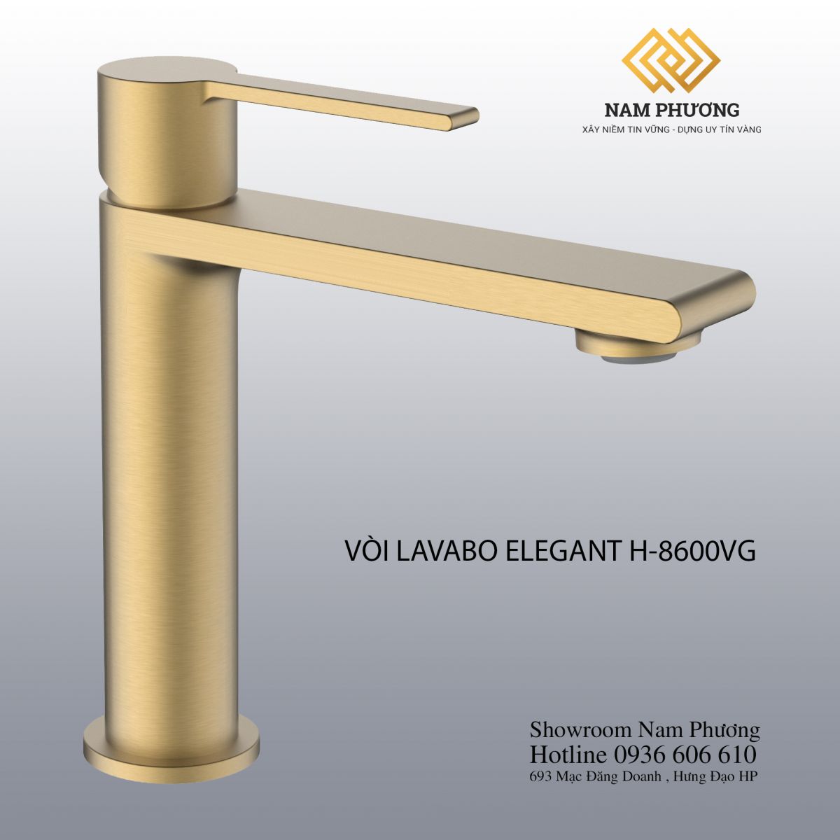 VÒI LAVABO ELEGANT H-8600VG