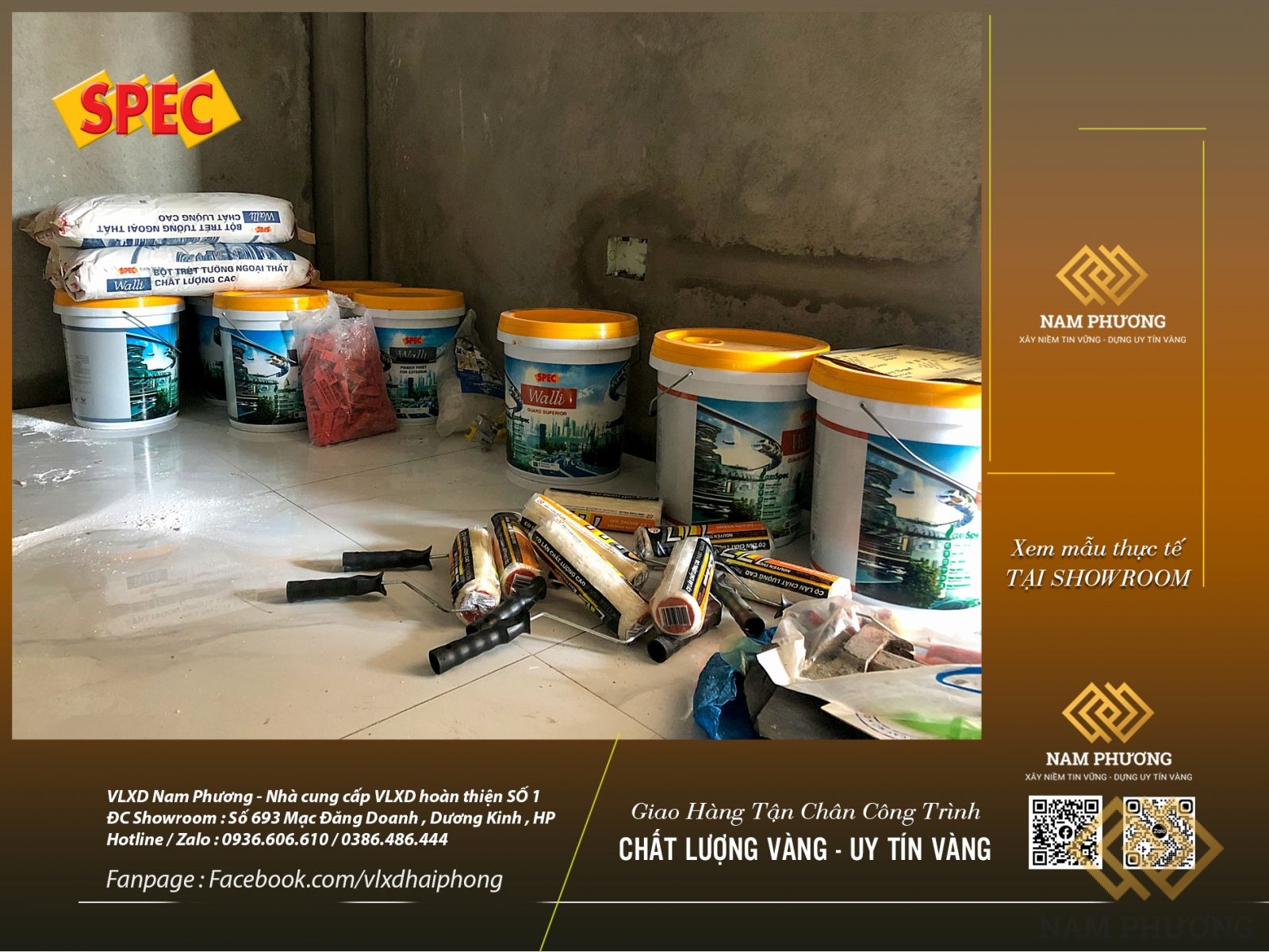 VLXD Nam Phương - Nhà phân phối Sơn bán chạy nhất khu vực 