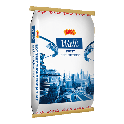 SPEC WALLI PUTTY FOR EXTERIOR - Bột trét tường ngoại thất chất lượng cao