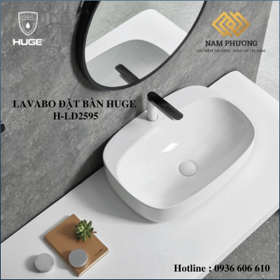 LAVABO ĐẶT BÀN HUGE H-LD2595