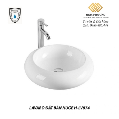 LAVABO ĐẶT BÀN HUGE H-LV874