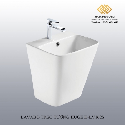 LAVABO TREO TƯỜNG HUGE H-LV162S