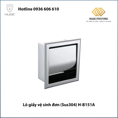 Lô giấy vệ sinh đơn (Sus304) H-B151A
