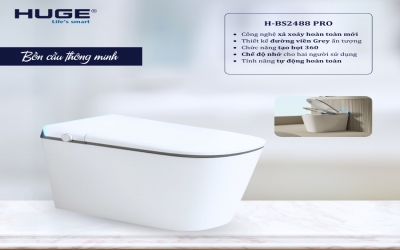 CHỌN BỒN CẦU THÔNG MINH – CHỌN HUGE!