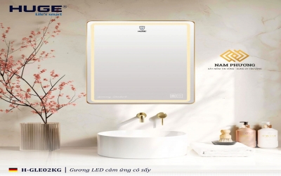 GƯƠNG LED CẢM ỨNG CÓ SẤY – 3 TÍNH NĂNG ĐÁNG GIÁ NHẤT BẠN KHÔNG NÊN BỎ QUA!