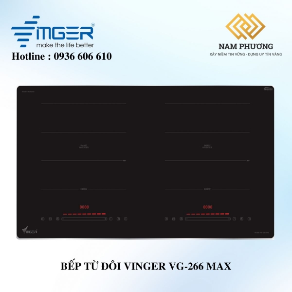 BẾP TỪ ĐÔI VINGER VG-266 MAX