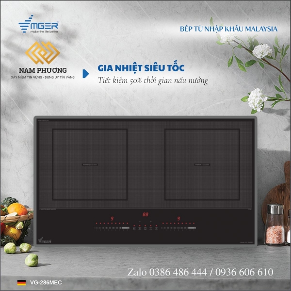 BẾP TỪ NHẬP KHẨU MALAYSIA – LỰA CHỌN ĐẲNG CẤP TỪ VINGER