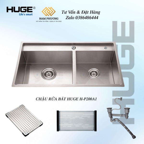 CHẬU RỬA BÁT HUGE H-P200A1