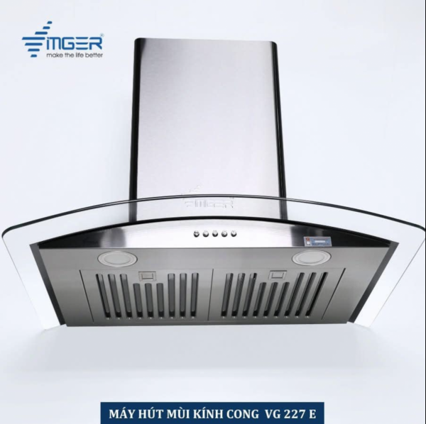 HÚT MÙI TREO TƯỜNG KÍNH CONG VINGER VG 227 E