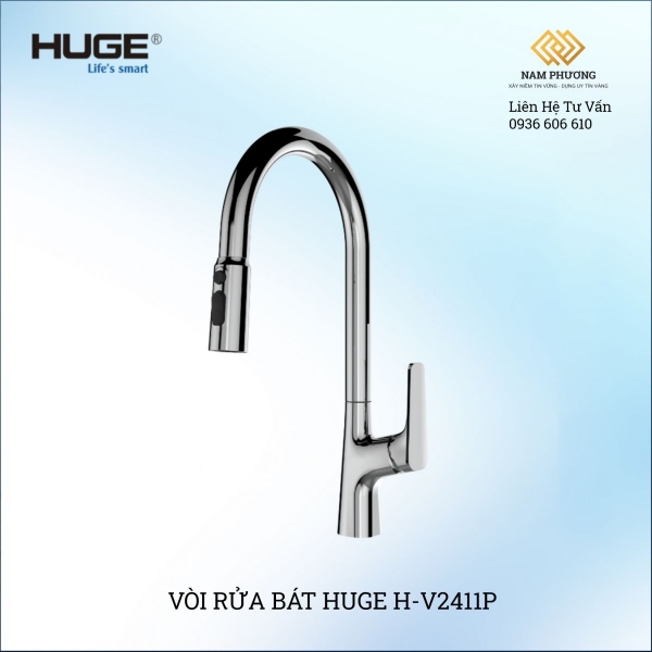 VÒI RỬA BÁT HUGE H-V2411P