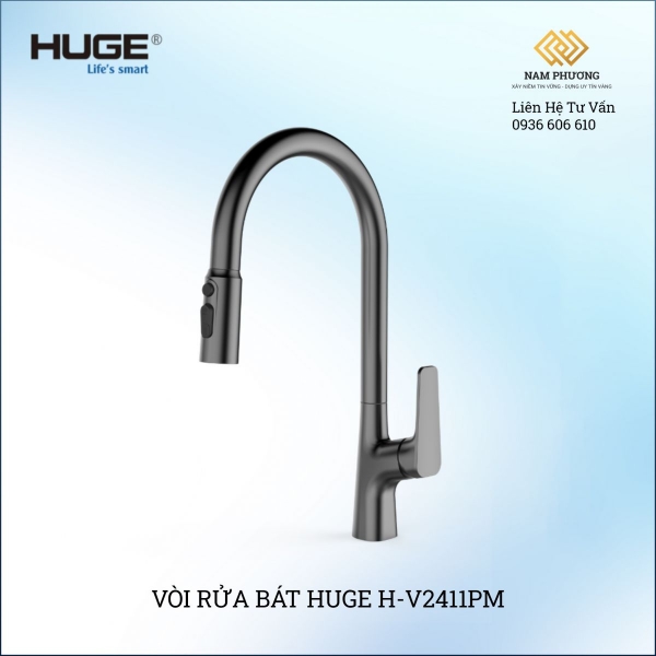 VÒI RỬA BÁT HUGE H-V2411PM