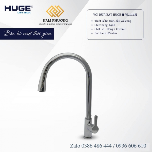 VÒI RỬA BÁT HUGE - CHINH PHỤC NGƯỜI DÙNG TỪ NHỮNG CHI TIẾT NHỎ