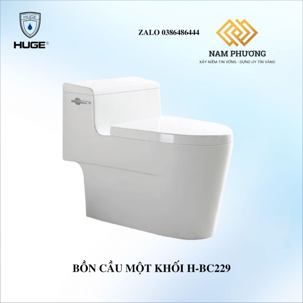 BỒN CẦU MỘT KHỐI H-BC229