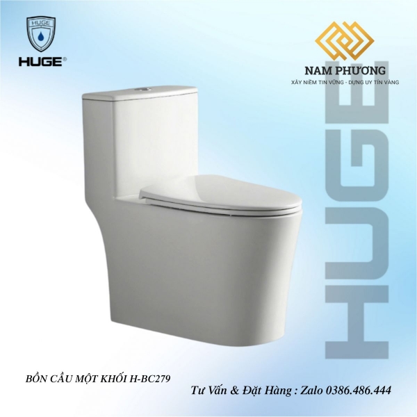 BỒN CẦU MỘT KHỐI H-BC279
