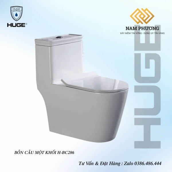 BỒN CẦU MỘT KHỐI H-BC286