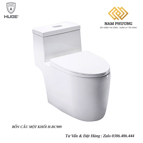 BỒN CẦU MỘT KHỐI H-BC989