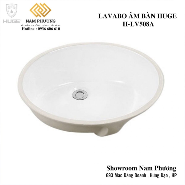 LAVABO ÂM BÀN HUGE H-LV508A