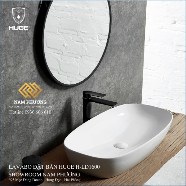 LAVABO ĐẶT BÀN HUGE H-LD1600