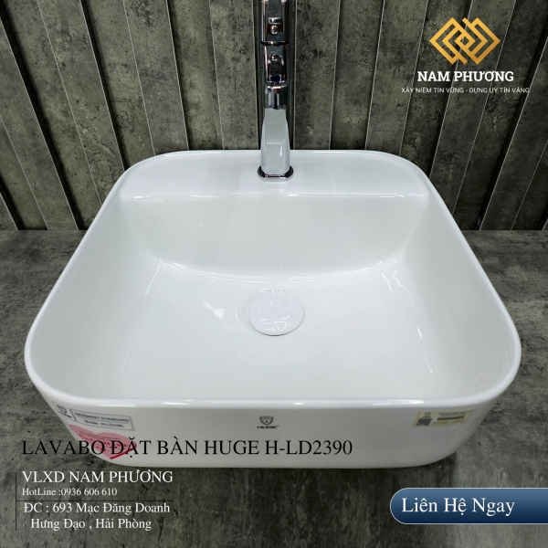 LAVABO ĐẶT BÀN HUGE H-LD2390