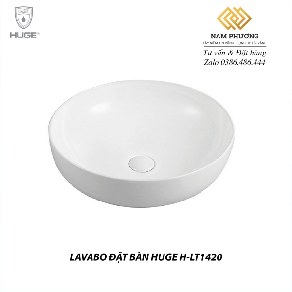 LAVABO ĐẶT BÀN HUGE H-LT1420