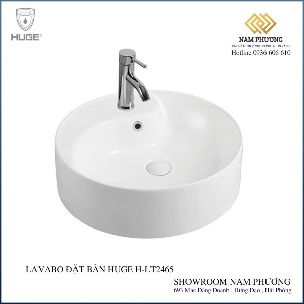 LAVABO ĐẶT BÀN HUGE H-LT2465