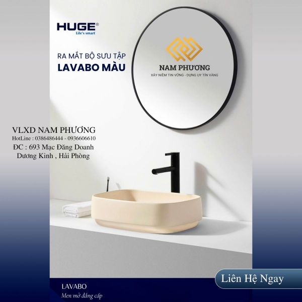 LAVABO MÀU - DẤU ẤN RIÊNG - PHONG CÁCH THỜI THƯỢNG