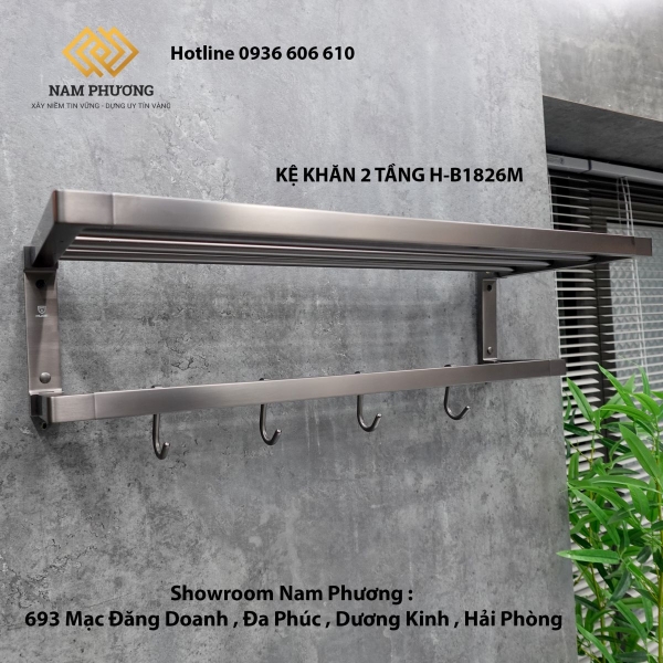 KỆ KHĂN 2 TẦNG H-B1826M