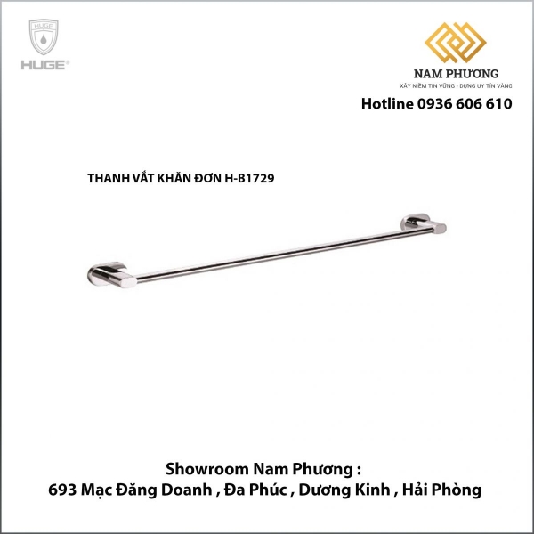 THANH VẮT KHĂN ĐƠN H-B1729