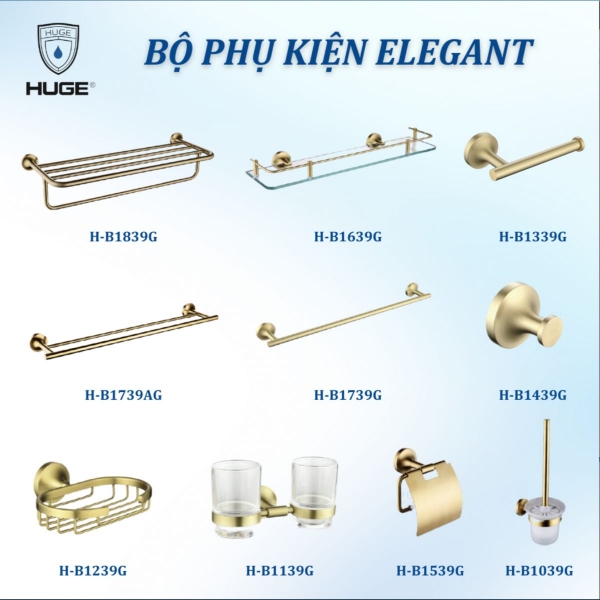 BỘ PHỤ KIỆN ELEGANT GOLD