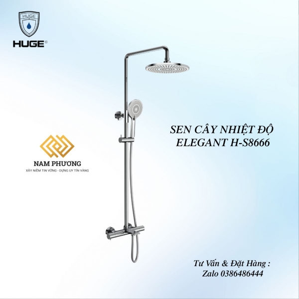 SEN CÂY NHIỆT ĐỘ ELEGANT H-S8666 