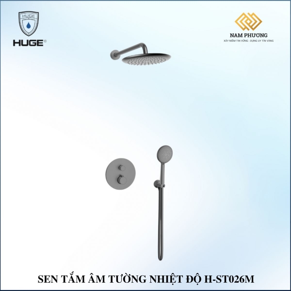 SEN TẮM ÂM TƯỜNG NHIỆT ĐỘ H-ST026M