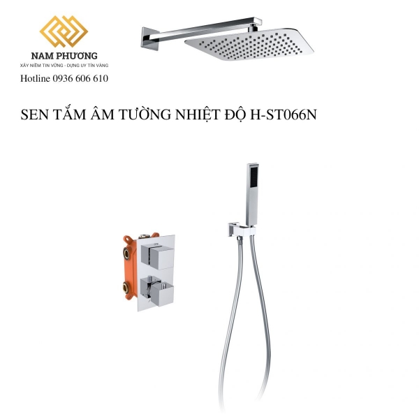 SEN TẮM ÂM TƯỜNG NHIỆT ĐỘ H-ST066N