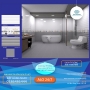 BỘ GẠCH ỐP TƯỜNG PHÒNG TẮM LB3687N - LB3687D - LB3687 - KSG3687