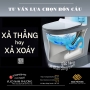 TƯ VẤN NÊN CHỌN BỒN CẦU XẢ THẲNG HAY XẢ XOÁY 